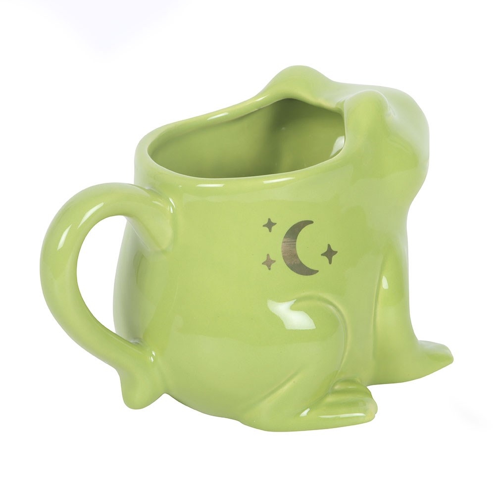 Something Different - Luna Frog Shaped Mug - Green